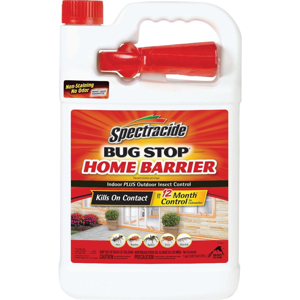Spectracide Bug Stop Home Barrier 1 Gal. Ready To Use Trigger Spray Insect Killer