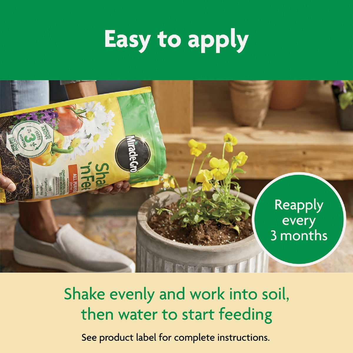 Miracle-Gro Shake 'n Feed 8 Lb. All Purpose Plant Food Image 7