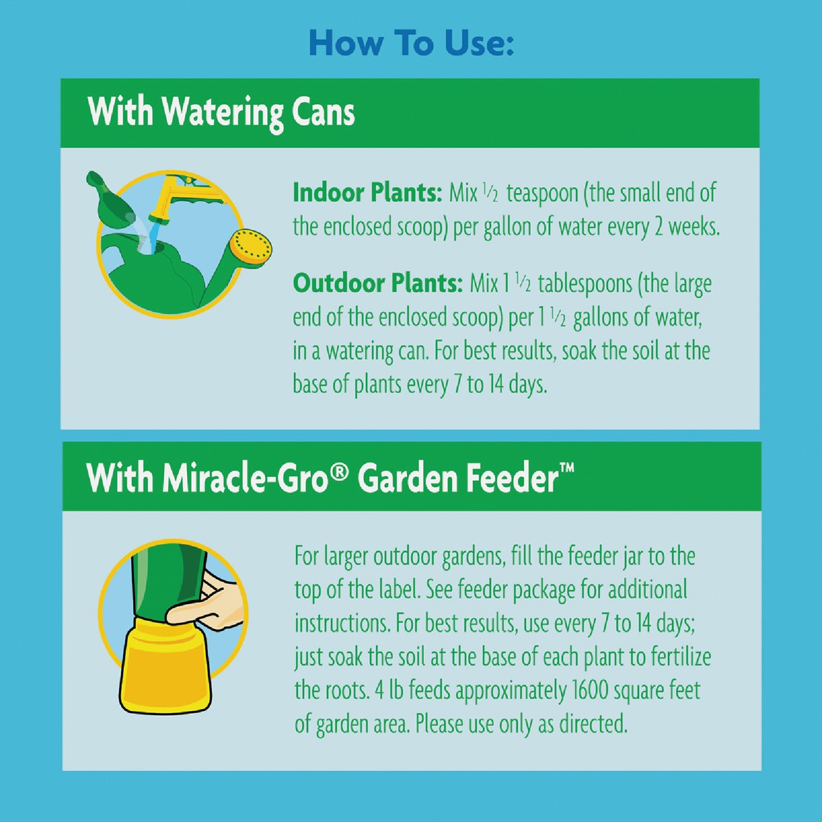 Miracle-Gro Miracid 4 Lb. Water Soluble Acid-Loving Plant Food Image 3