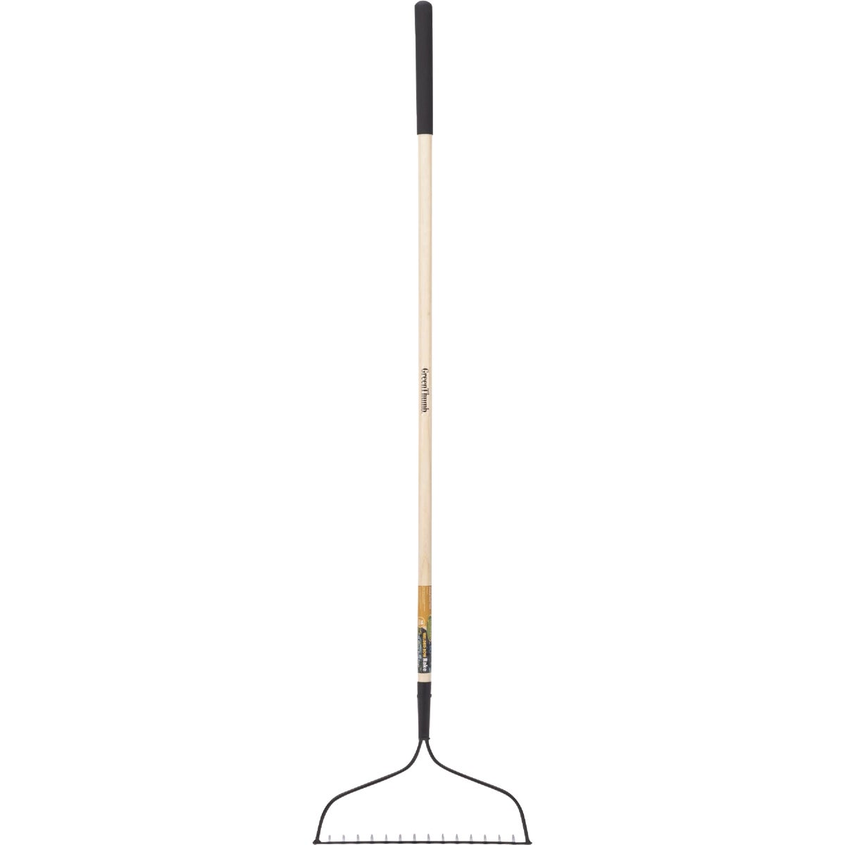 Green Thumb 16.25 In. Steel Bow Rake with Wood Handle (16-Tine)