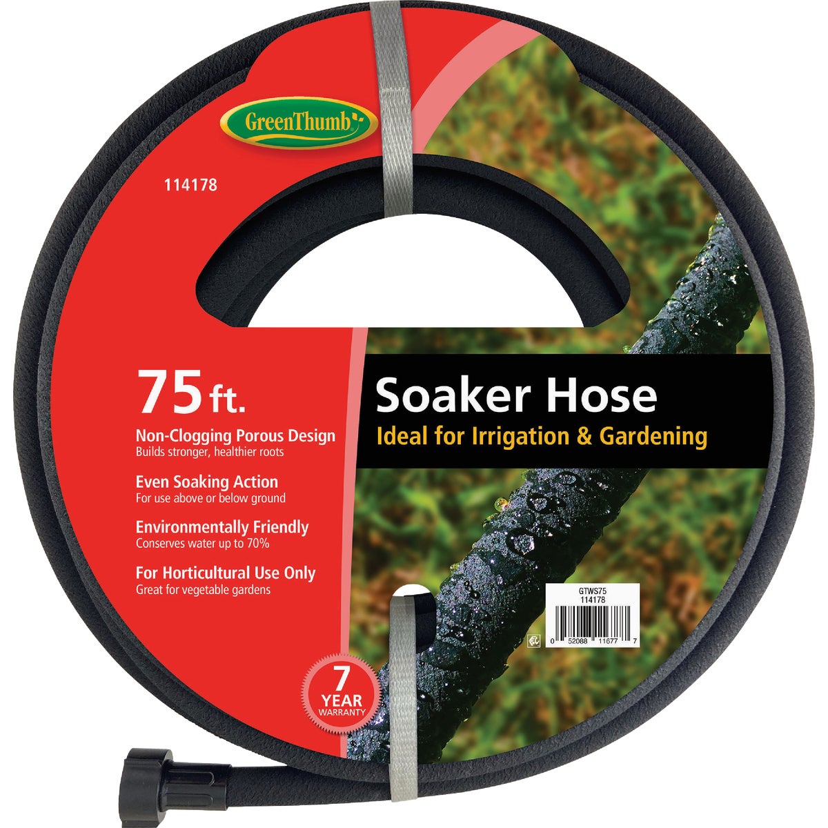 Green Thumb 75 Ft. Soaker Hose