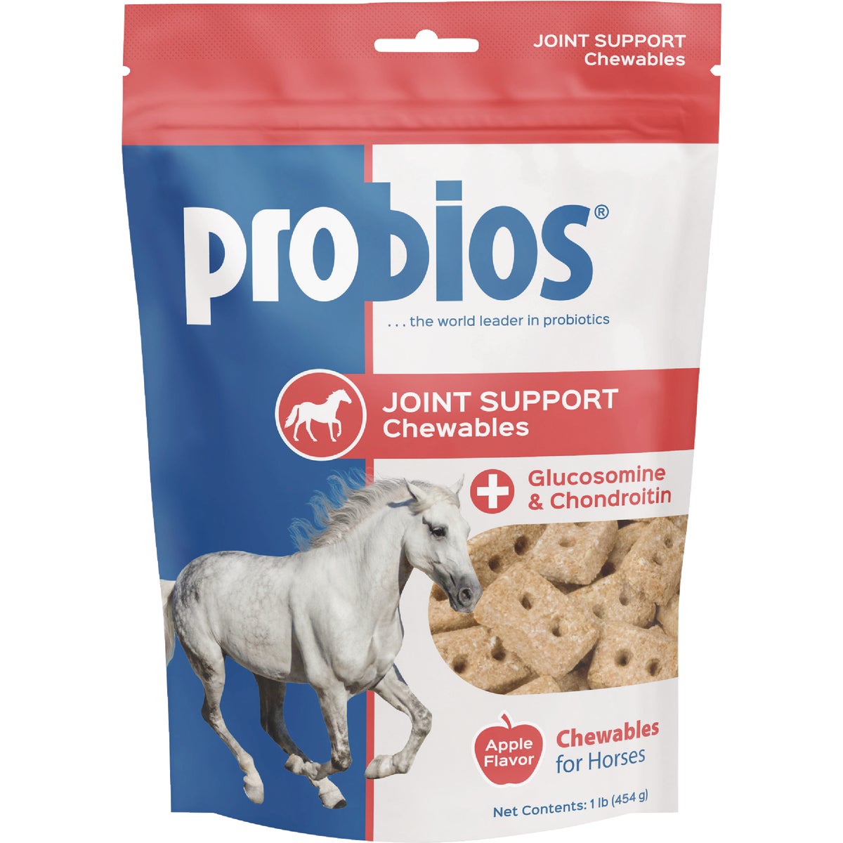 Probios 1 Lb. Apple Joint Support Horse Chews