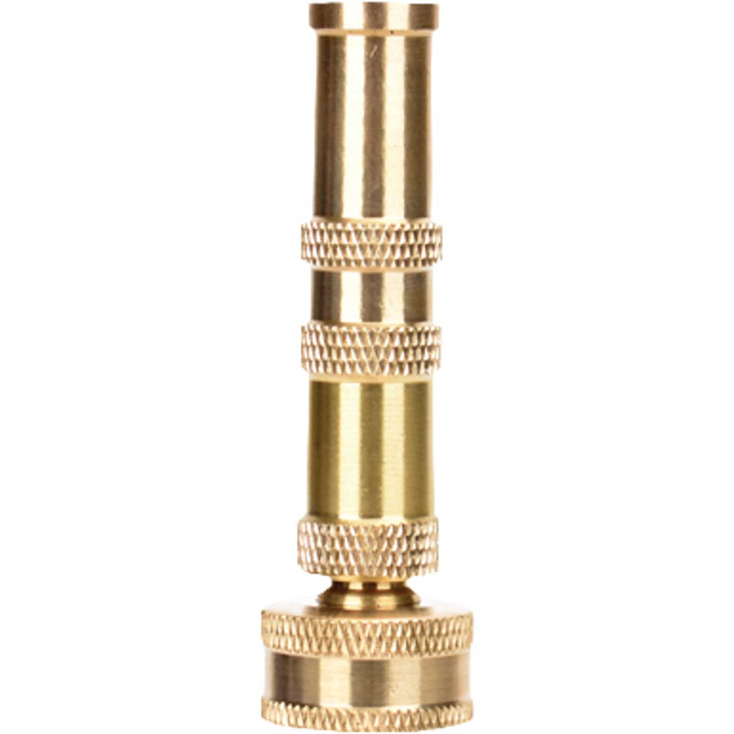 Green Thumb 4 In. Brass Twist Hose Nozzle Image 1