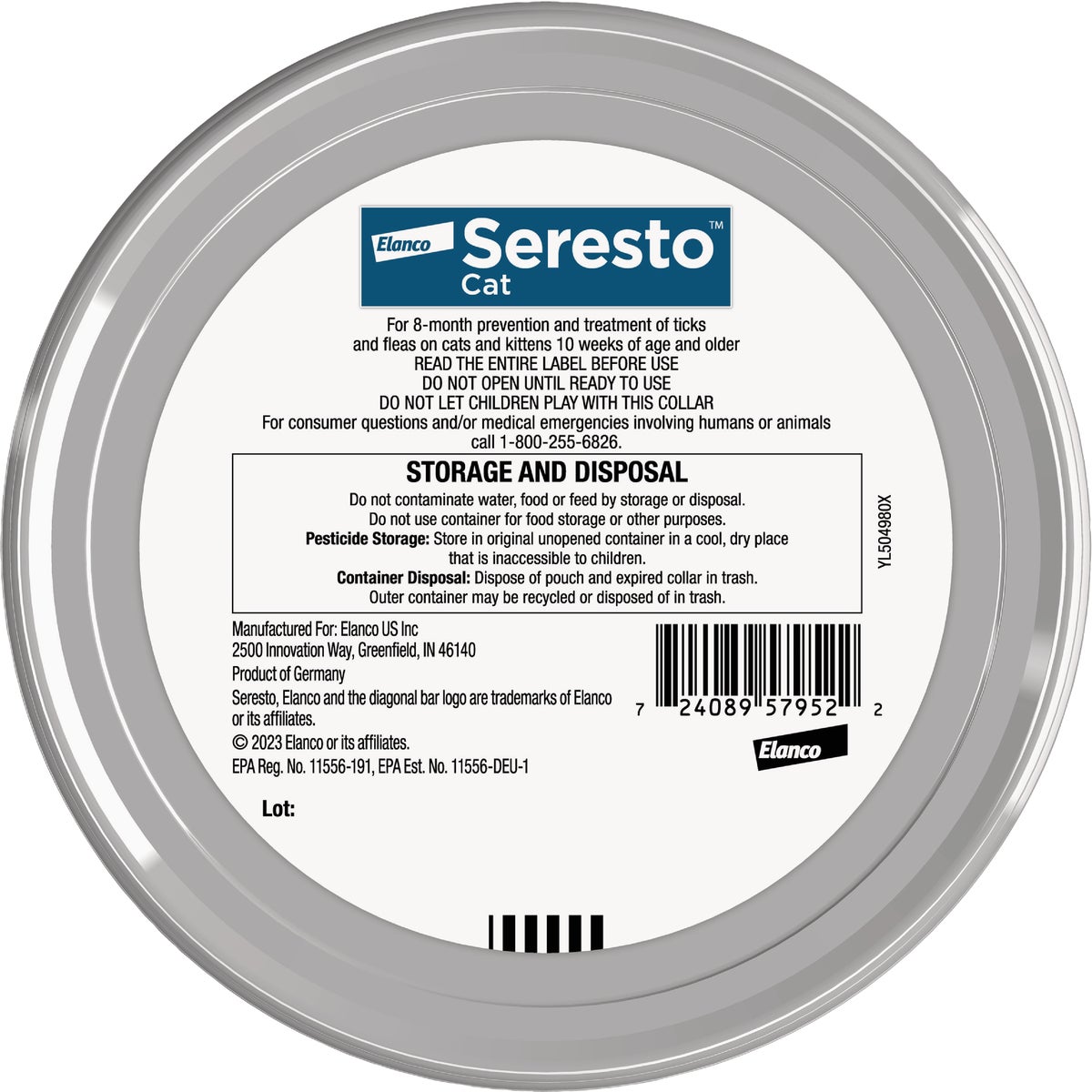 Seresto 8 Month Flea & Tick Collar for Cats Image 7