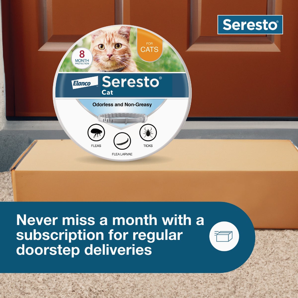 Seresto 8 Month Flea & Tick Collar for Cats Image 5