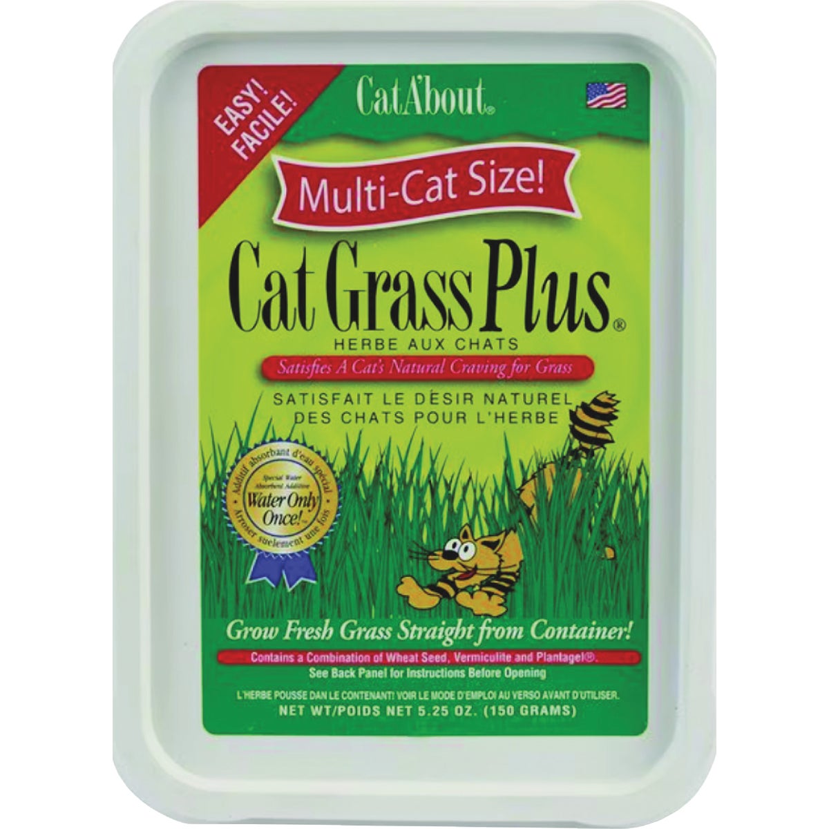 Miracle Care Cat A'bout Cat Grass Plus