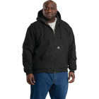 Berne Heartland Men's 2XL Black Hooded Work Jacket Image 4