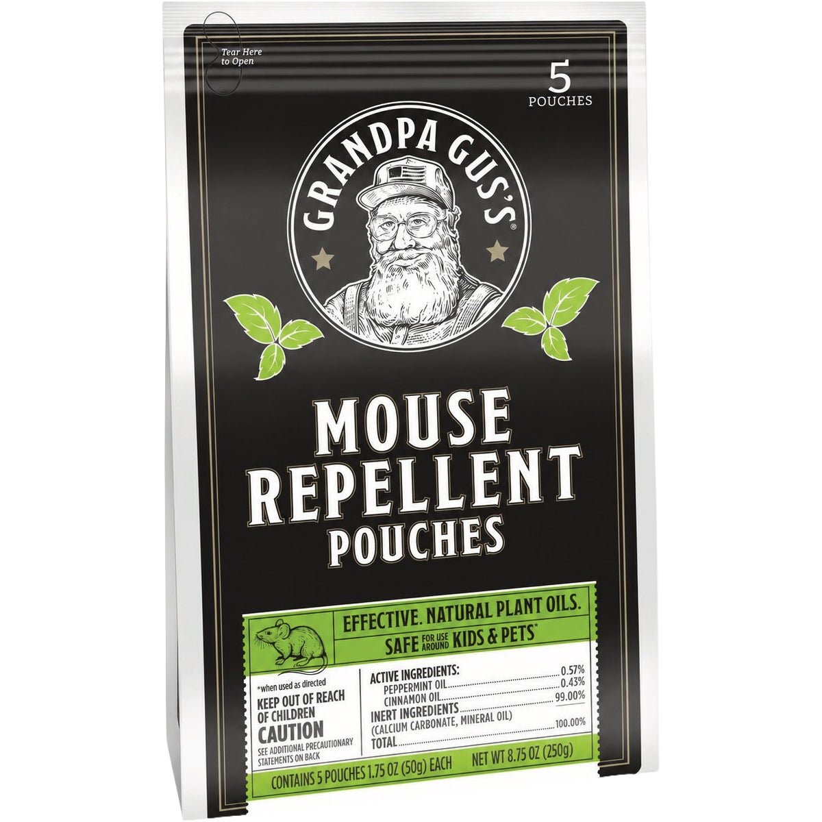 Grandpa Gus's Mouse Repellent Pouches (5-Pack)