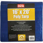 Do it Best Blue Woven 16 Ft. x 20 Ft. General Purpose Tarp Image 1