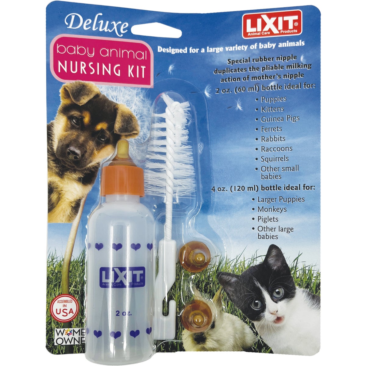 Lixit 2 Oz. Baby Animal Nursing Kit