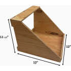 Harvest Lane Honey 12 In. x 12 In. x 12 In. Single Chicken Nesting Box Image 2