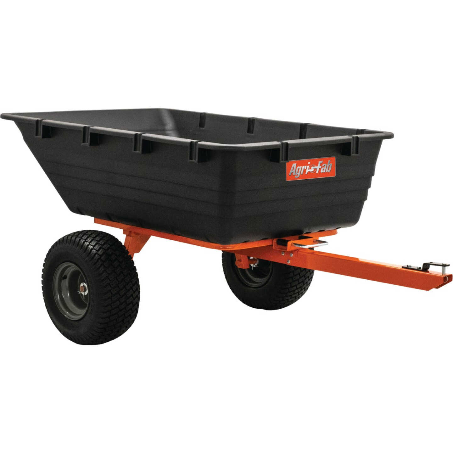 Agri-Fab 1000 Lb. ATV/UTV Poly Swivel Tow-Behind Dump Cart Image 1