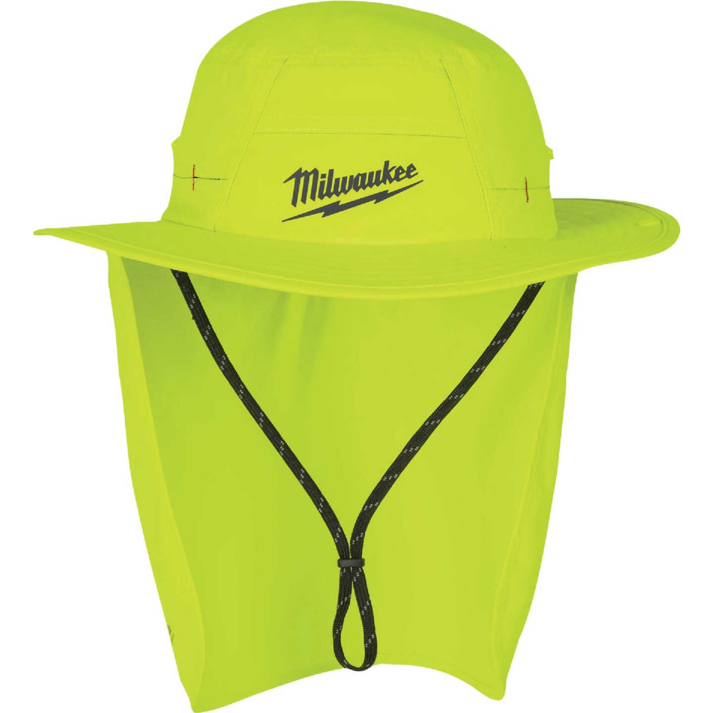 Milwaukee WORKSKIN Small/Medium Yellow Sunshade Hat Image 1
