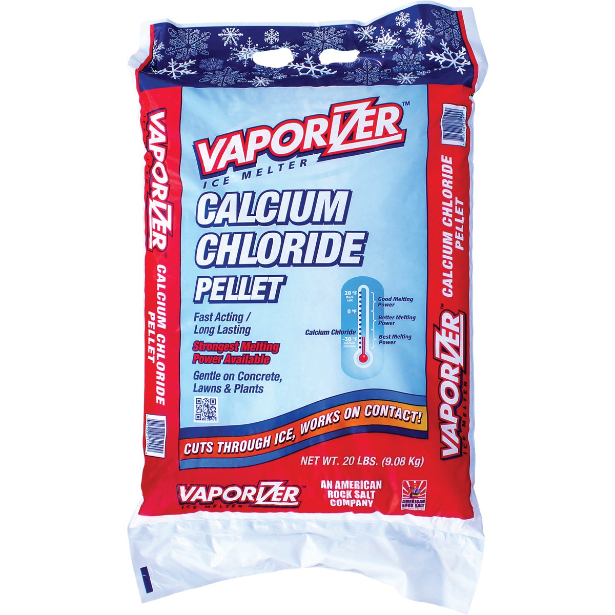 Vaporizer 20 Lb. Calcium Chloride Pellet Ice Melt