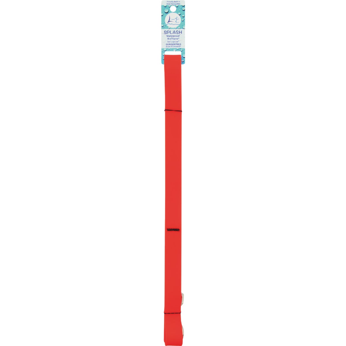 Lupine 1 In. x 6 Ft. Waterproof Neon Orange Dog Leash