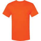 Hanes Men's 3XL Safety Orange Workwear T-Shirt (2-Pack) Image 1
