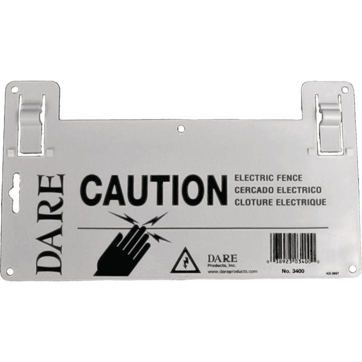 Dare Electric Fence Warning Sign
