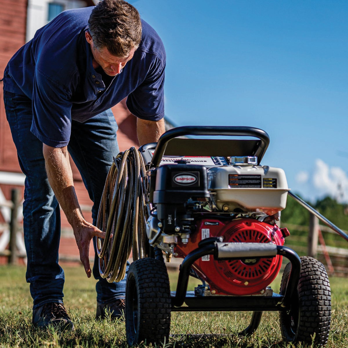 Simpson PowerShot 4000 psi 3.5 GPM Cold Water Professional Gas Pressure Washer Image 6
