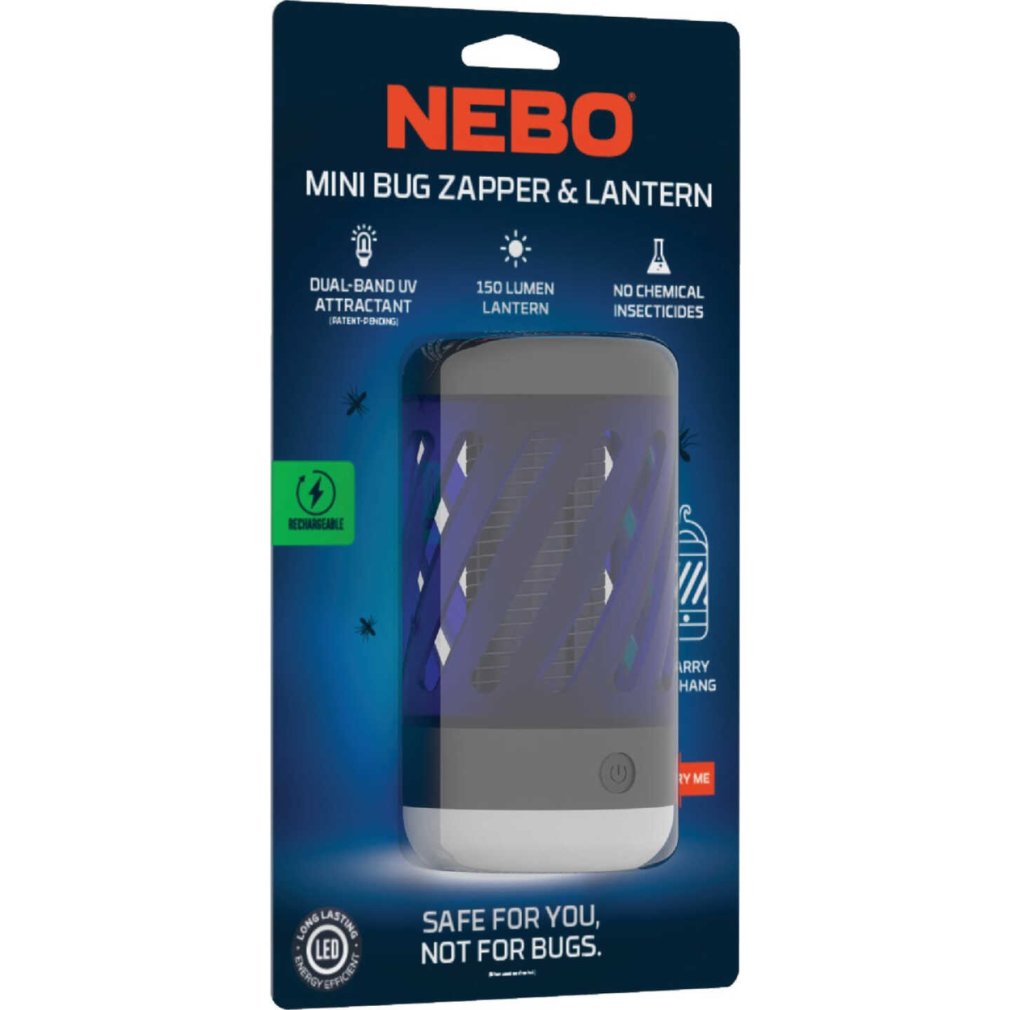 Nebo Rechargeable Personal Mosquito Zapper & Lantern Image 2