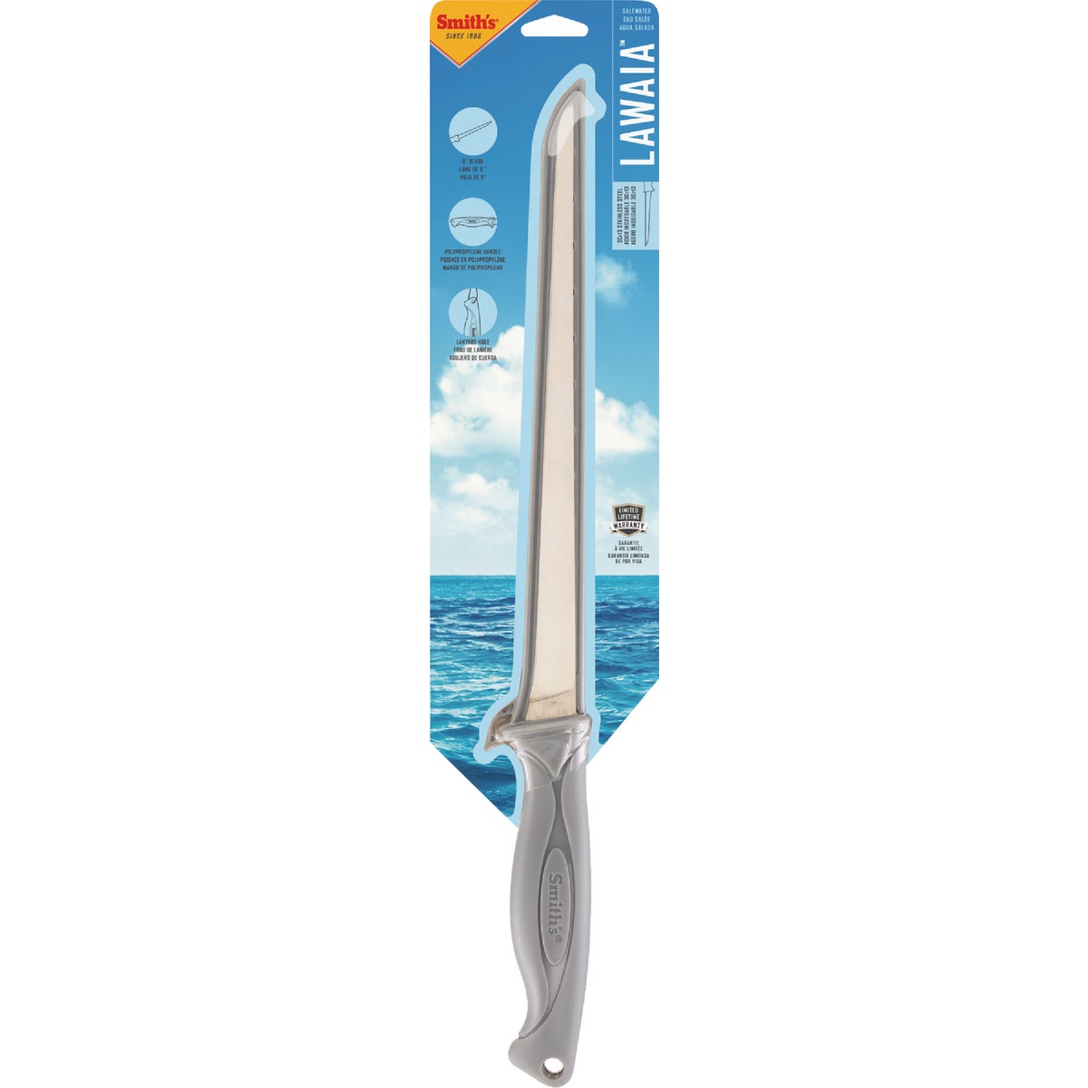 Smith's Lawaia 9 In. Flex Fillet Knife Image 4