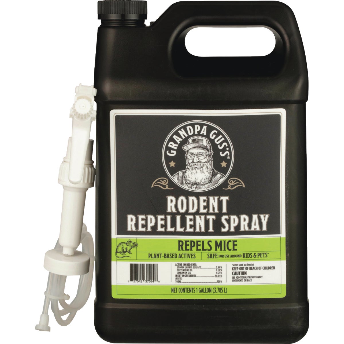 Grandpa Gus's 1 Gal. Ready To Use Trigger Spray All Natural Mouse Repellent Spray