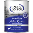 NutriSource 12.3 Oz. Heartland Select Recipe Grain Free Wet Dog Food Image 1