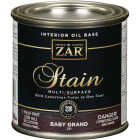 ZAR Oil-Based Wood Stain, Baby Grand, 1/2 Pt. Image 1