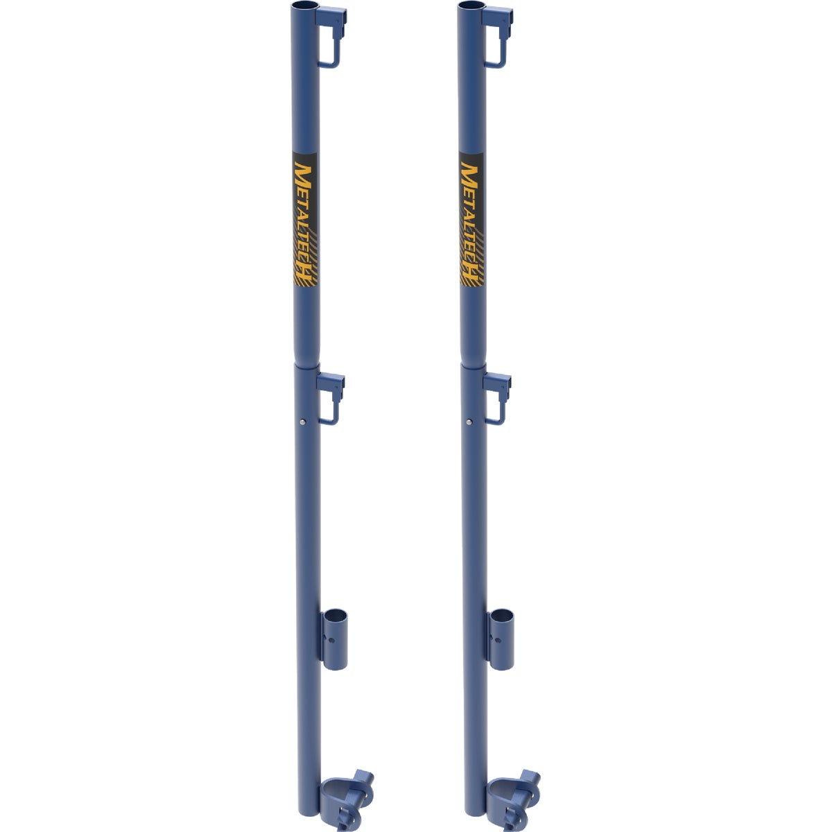 MetalTech Guardrail Post with Wedge Clamp (2-Pack)