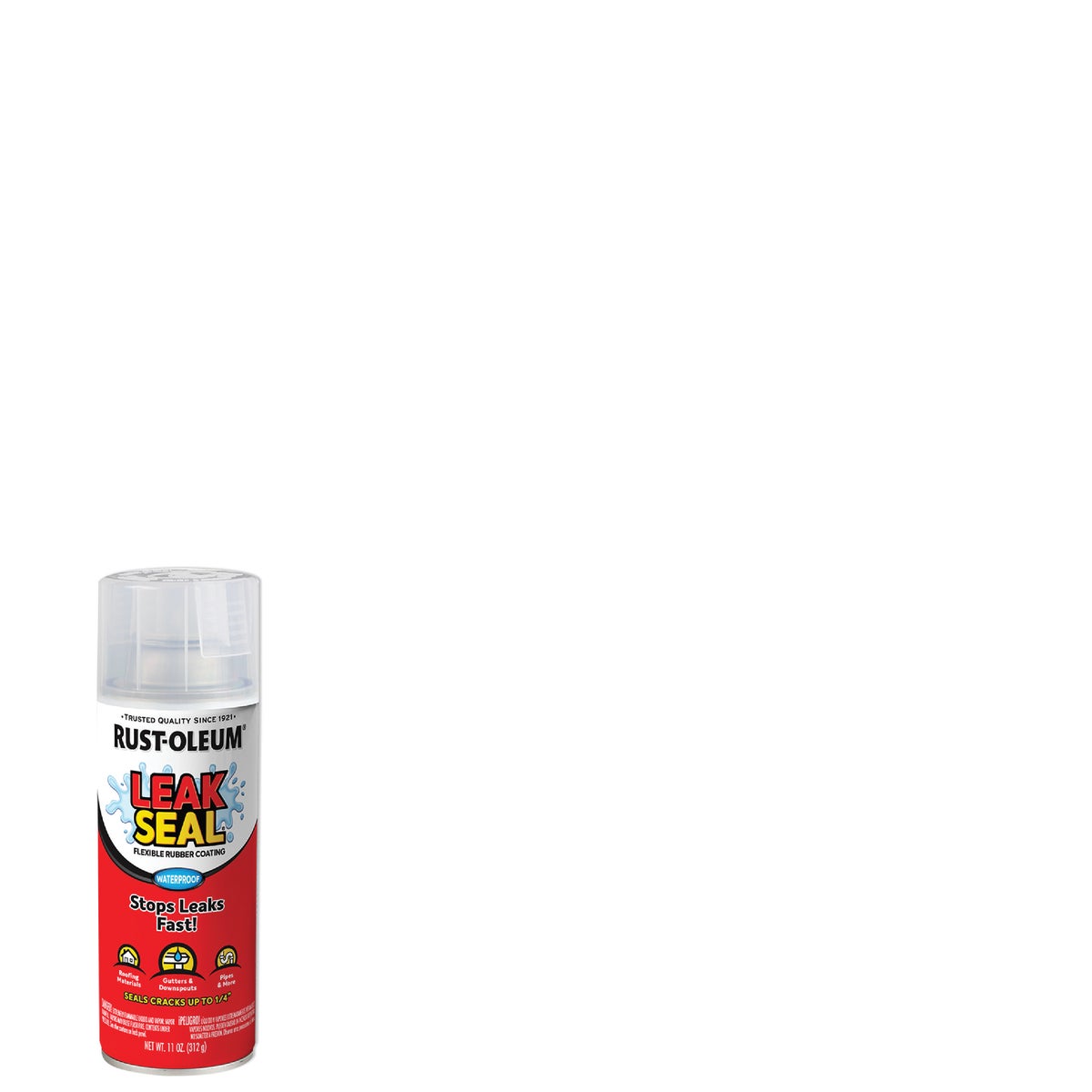 Rust-Oleum LeakSeal 12 Oz. Flexible Rubber Coating, Clear