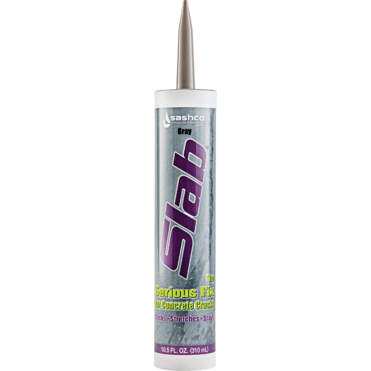 Sashco Slab Concrete Sealant 10.5 Oz Gray Concrete Sealant Image 1