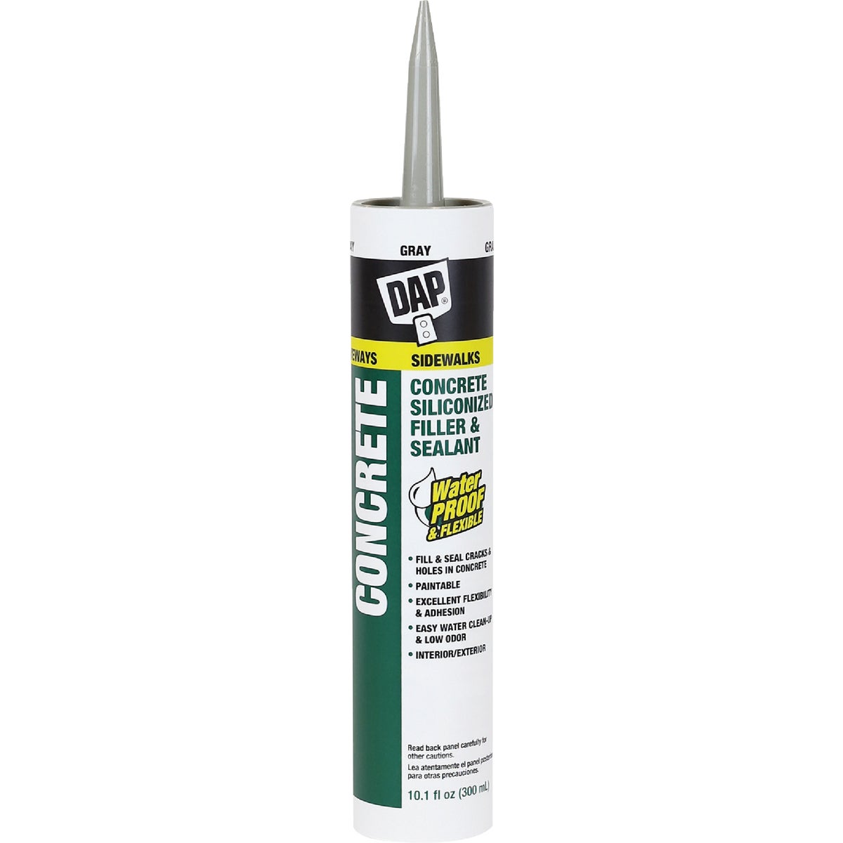 DAP 10.5 Oz. Gray Concrete Waterproof Filler and Sealant