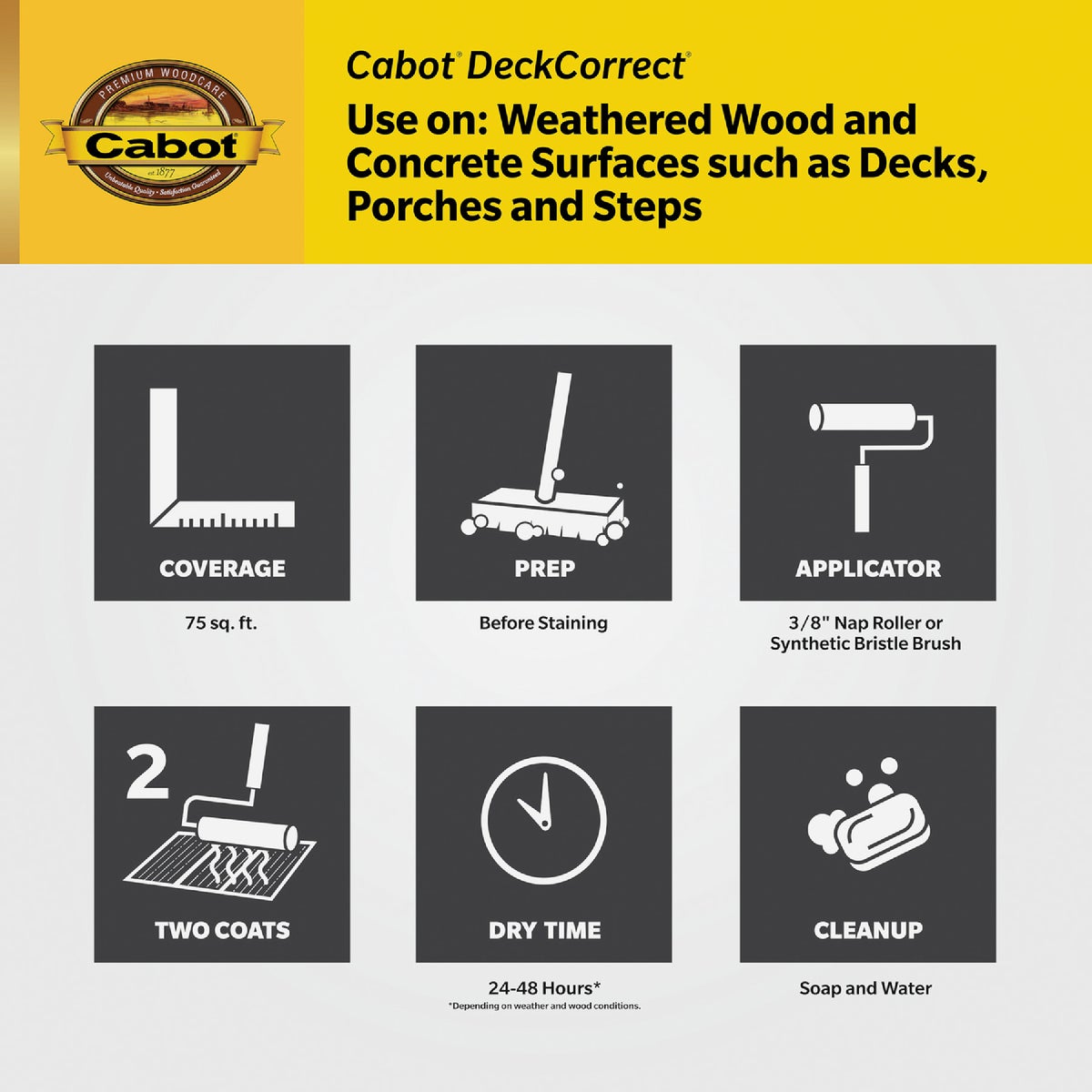 Cabot DeckCorrect, Tint Base, 5 Gal. Image 3