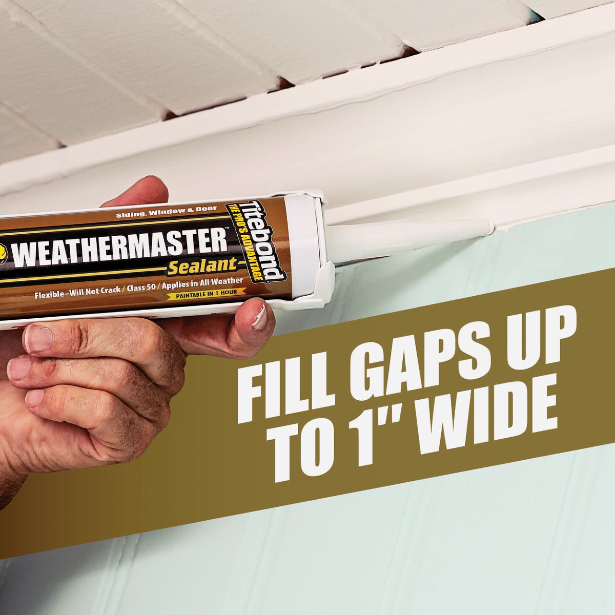 Titebond WeatherMaster 10 Oz. Polymer Sealant, 44011 Translucent Image 6