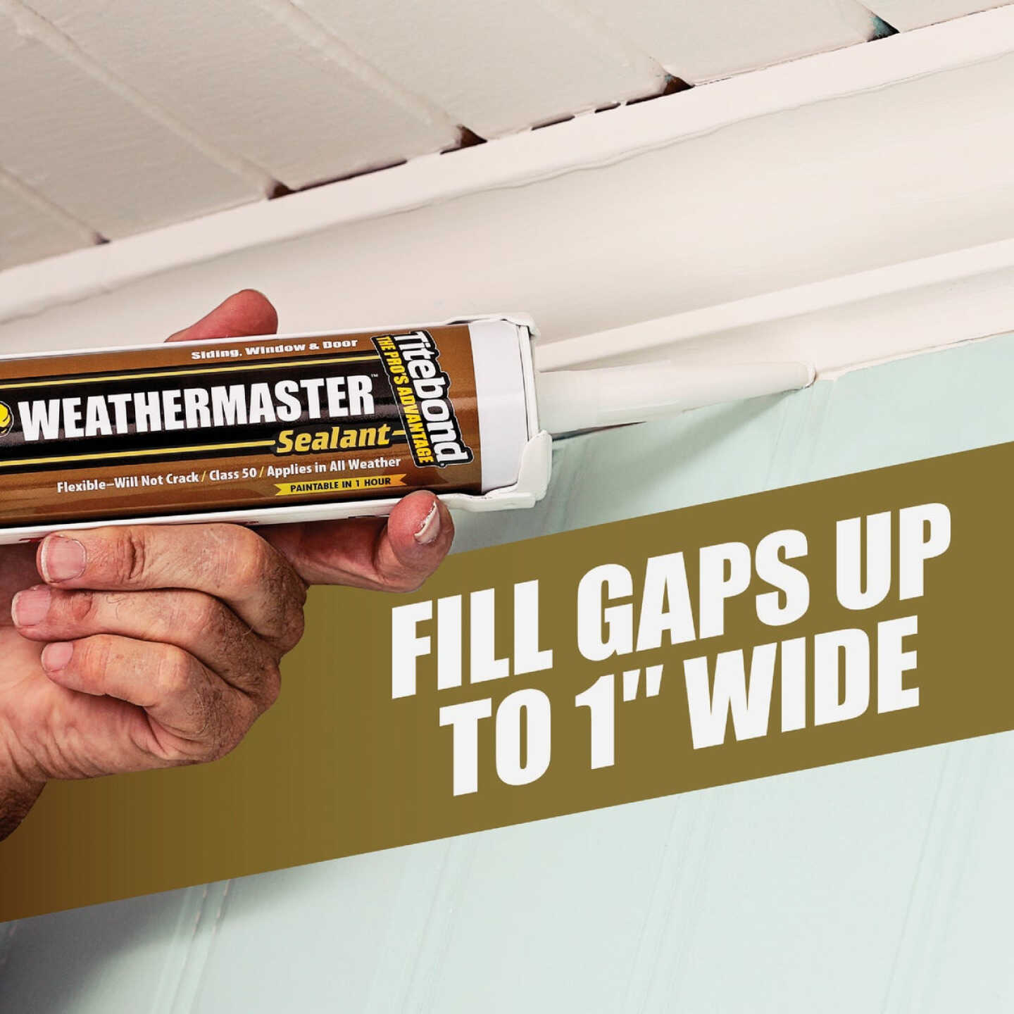 Titebond WeatherMaster 10 Oz. Polymer Sealant, 44011 Translucent Image 6