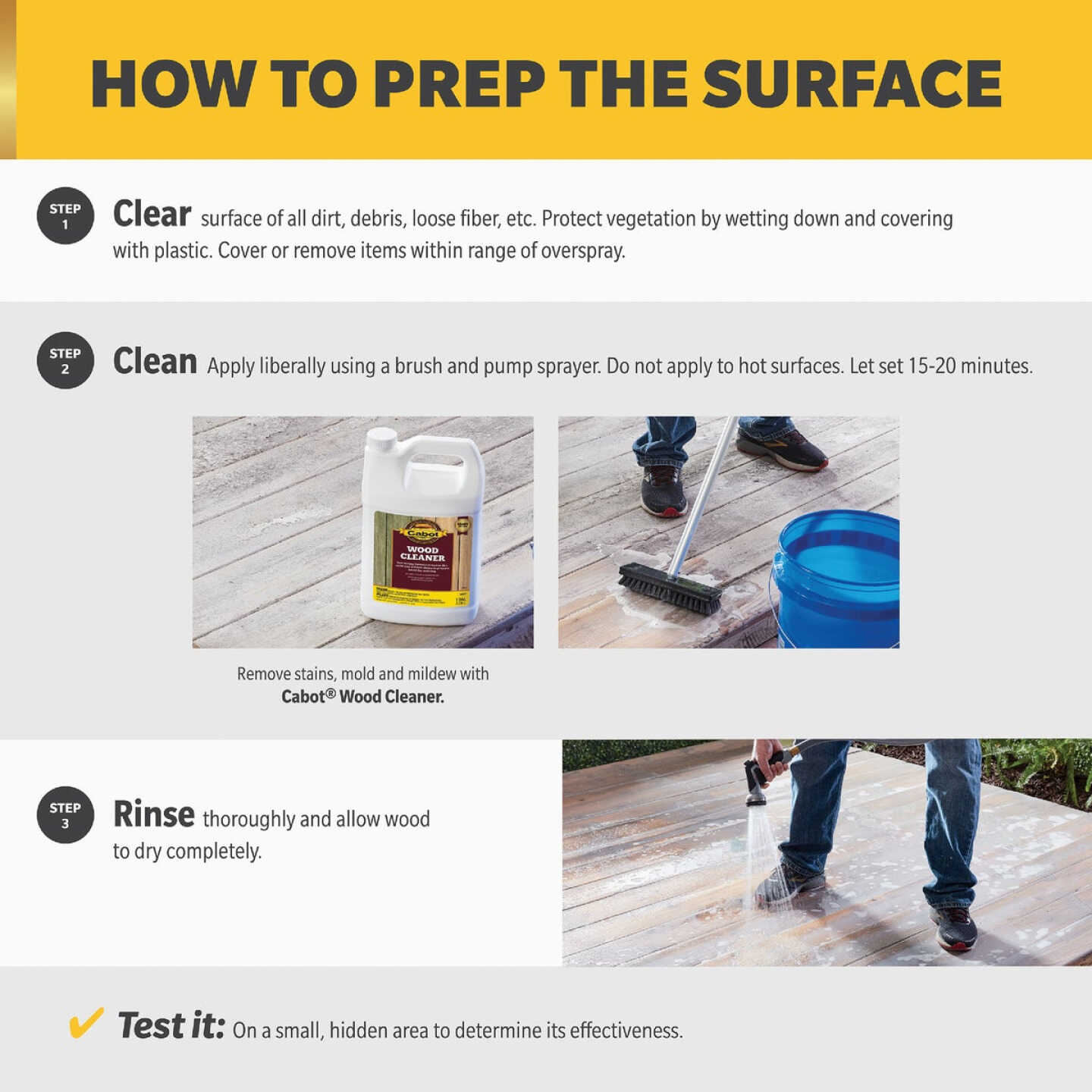 Cabot Semi-Transparent Deck & Siding Exterior Stain & Sealer, 0306 Neutral Base, 5 Gal. Image 7