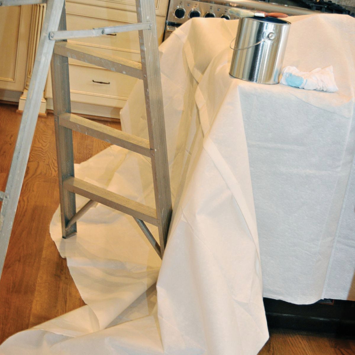 Trimaco SuperTuff 9 Ft. x 12 Ft. Paper/Poly Drop Cloth Image 6