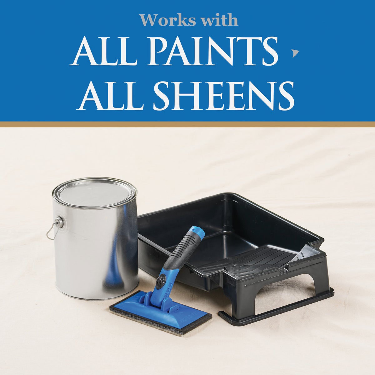 Linzer Pro Edge 9 In. Pad Painter for Smooth to Semi-Smooth Surfaces Image 7