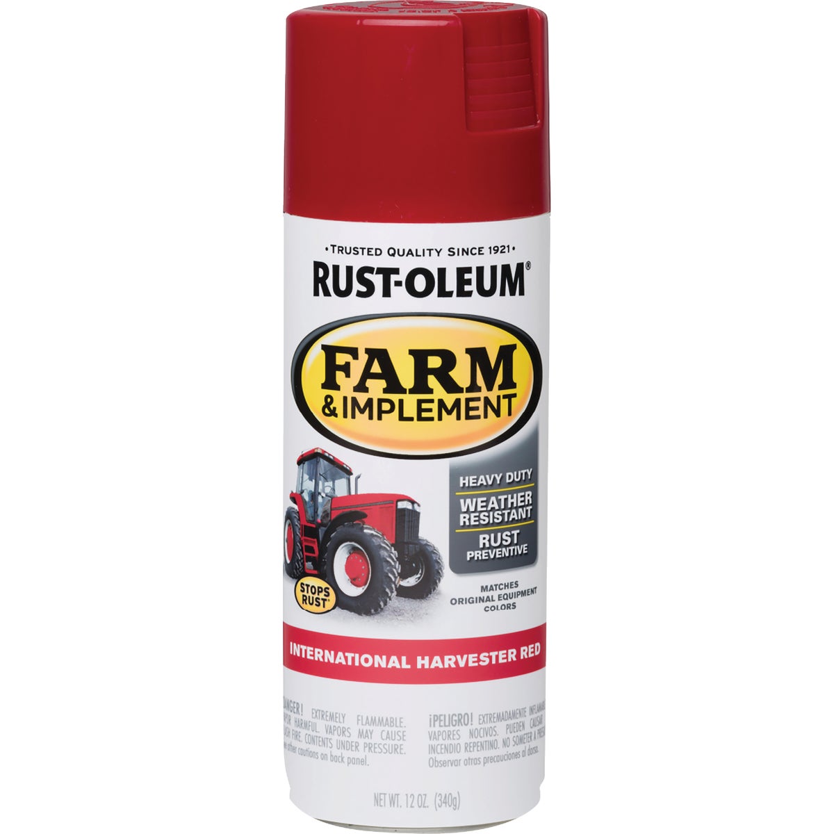 Rust-Oleum 12 Oz. International Harvester Red Farm & Implement Spray Paint Image 7