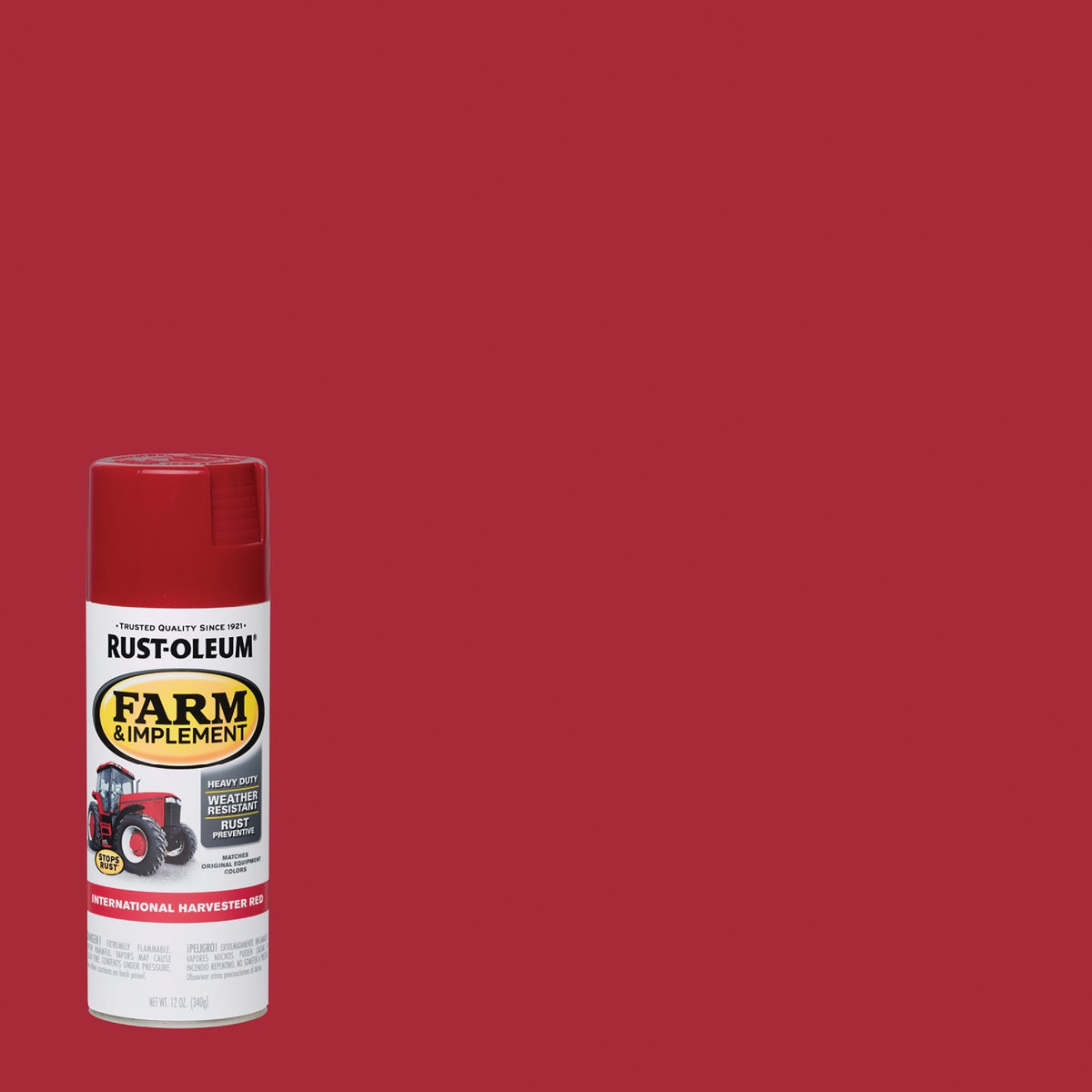 Rust-Oleum 12 Oz. International Harvester Red Farm & Implement Spray Paint