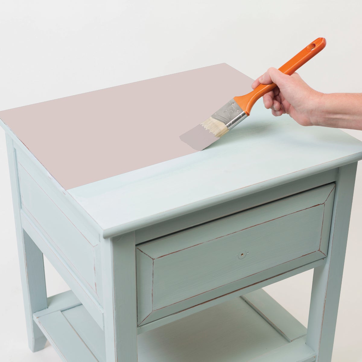 Rust-Oleum Chalked Blush Pink Ultra Matte 30 Oz. Chalk Paint Image 5