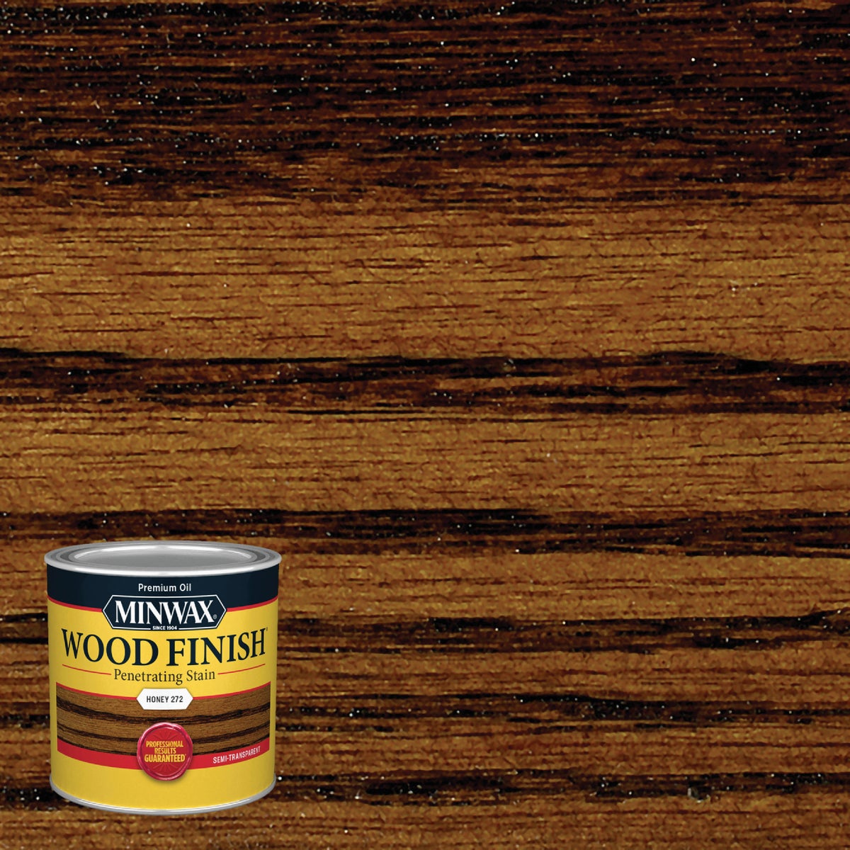 Minwax Wood Finish Penetrating Stain, Honey, 1/2 Pt. Image 1