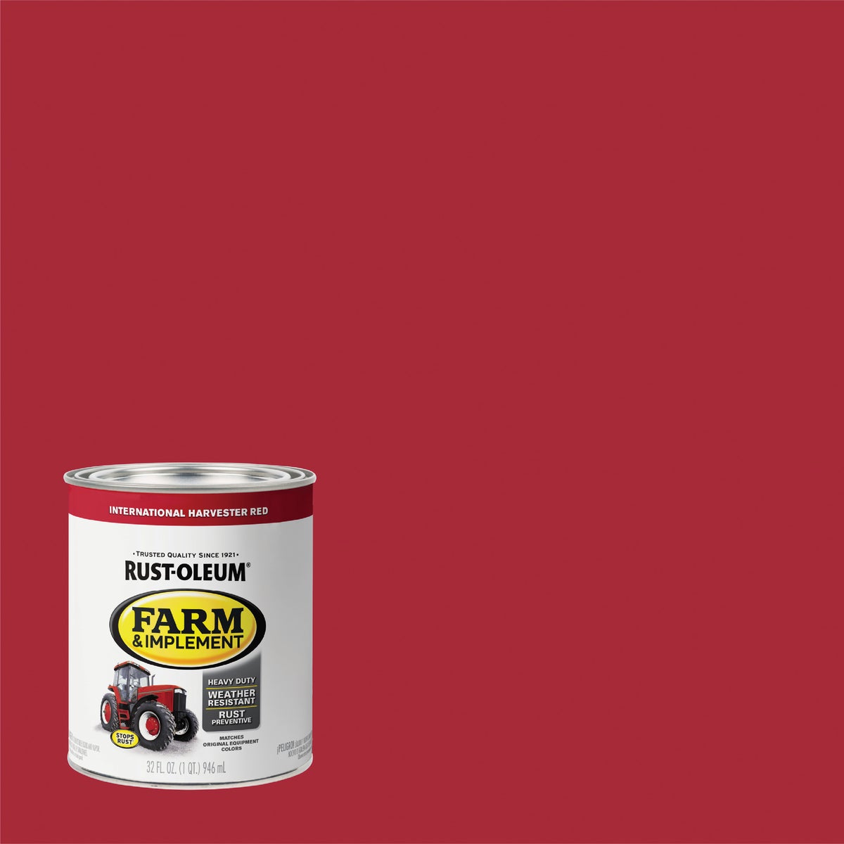 Rust-Oleum 1 Quart International Harvester Red Gloss Farm & Implement Enamel