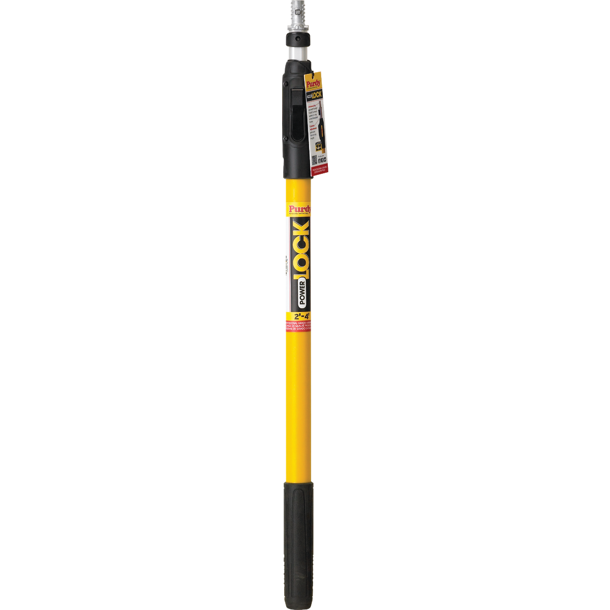 Purdy Power Lock Pole+ 2 to 4 Ft. Aluminum/Fiberglass Extension Pole Image 1