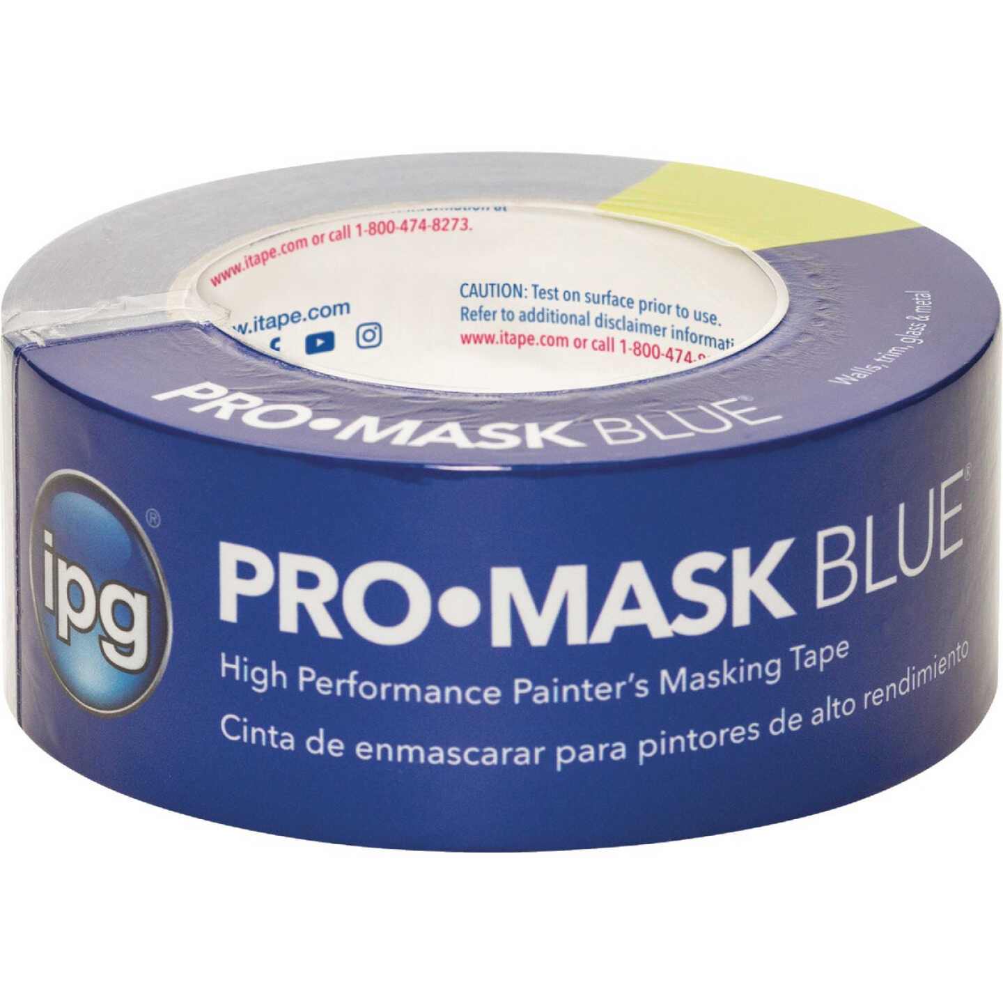 IPG ProMask Blue 1.88 In. x 60 Yd. Designer Masking Tape Image 1