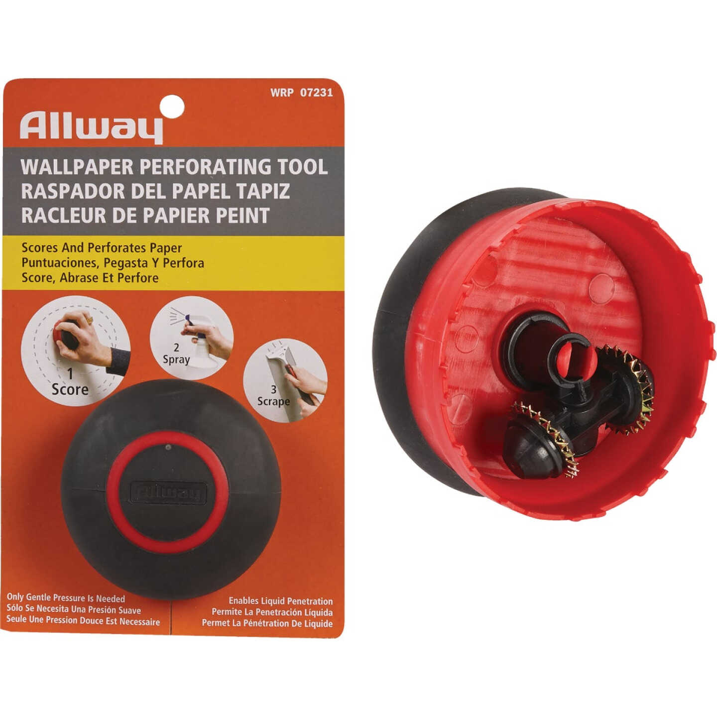 Allway Wallcovering Perforating Tool Image 1