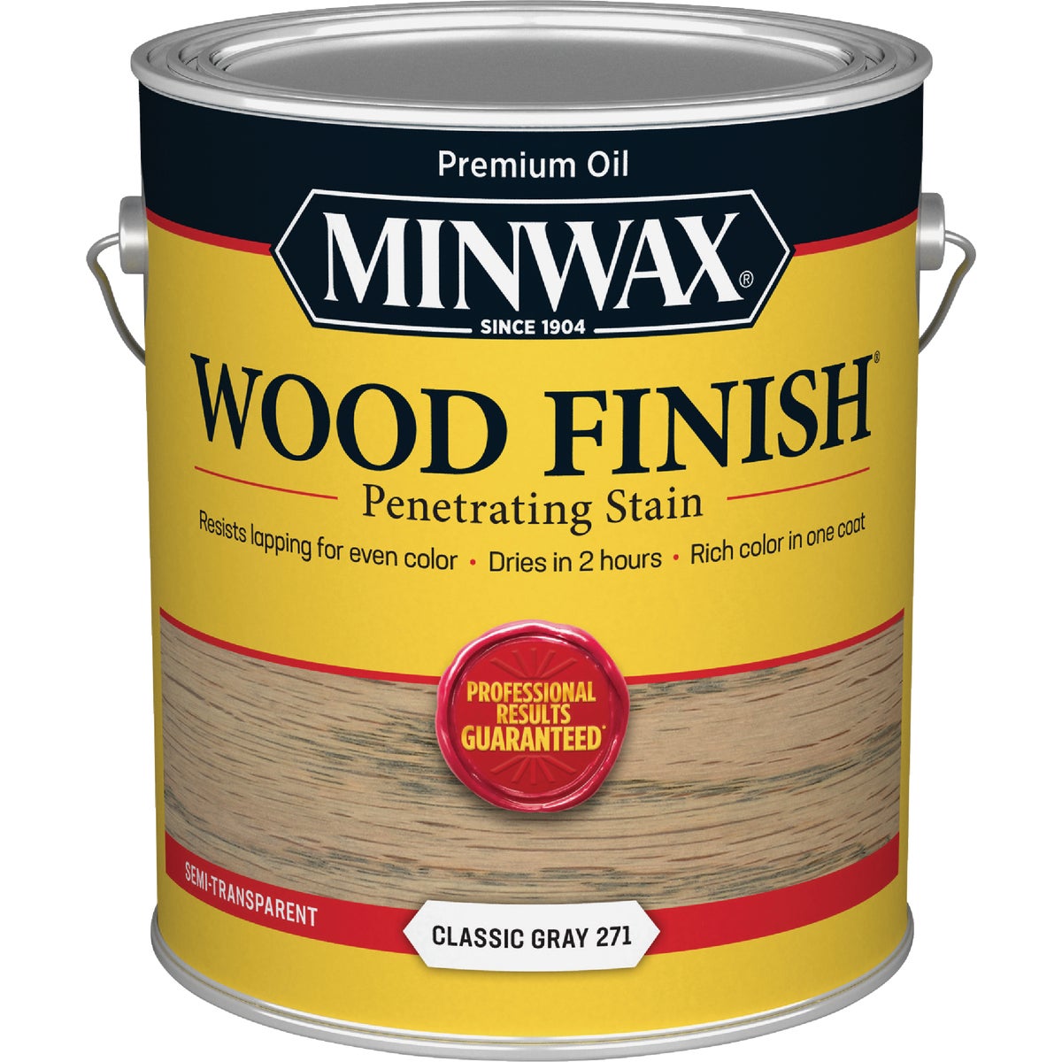 Minwax Wood Finish Penetrating Stain, Classic Gray, 1 Gal. Image 7