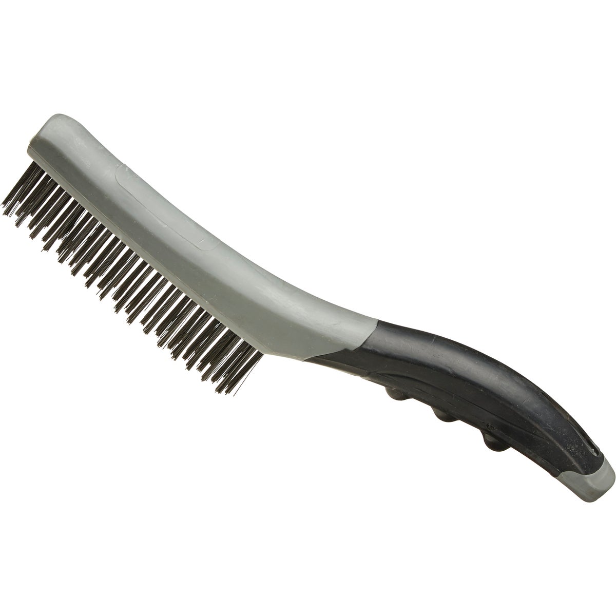 Master Painter Soft Grip Carbon Steel Shoe Handle Wire Brush