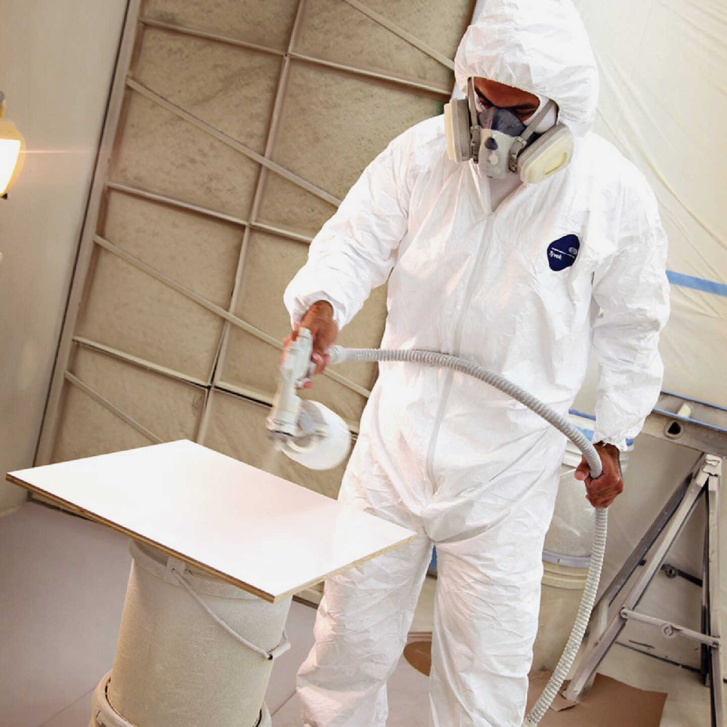 Trimaco DuPont Tyvek XL Painters Coverall with Hood and Boots Image 3