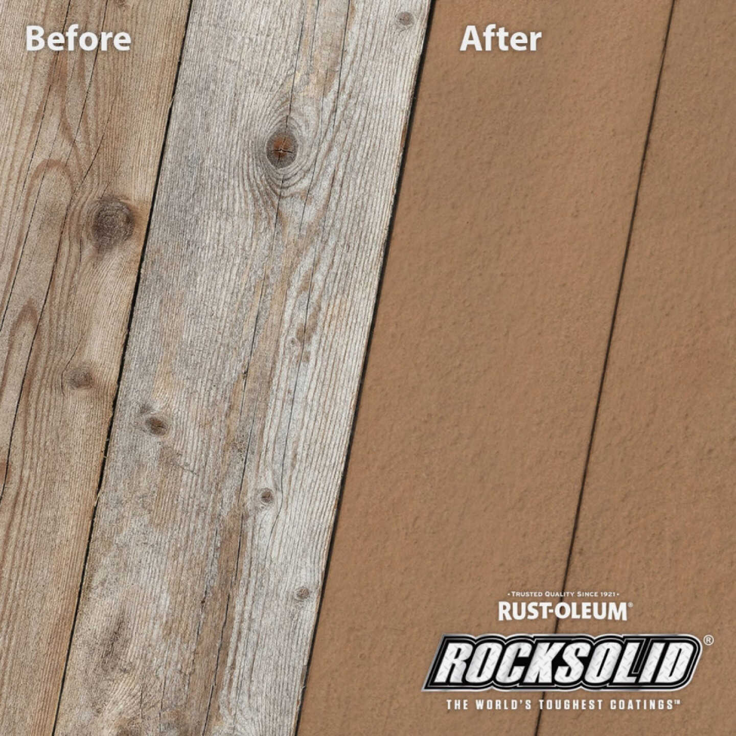 Rust-Oleum RockSolid Tint Base Deck Resurfacer, 1Gal. Image 3