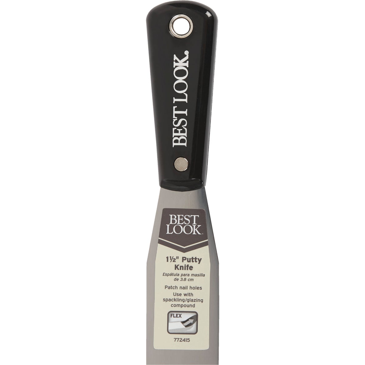 Master Painter 1-1/2 In. Flex Ergonomic Grip Putty Knife Image 2